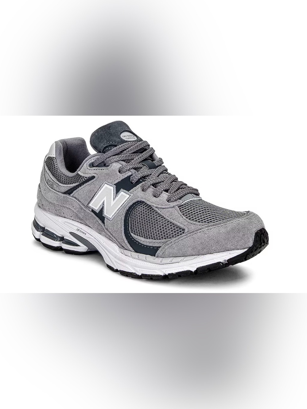 New Balance Men's Gray Suede & Mesh Sneaker! New Without Box! Size 10.5